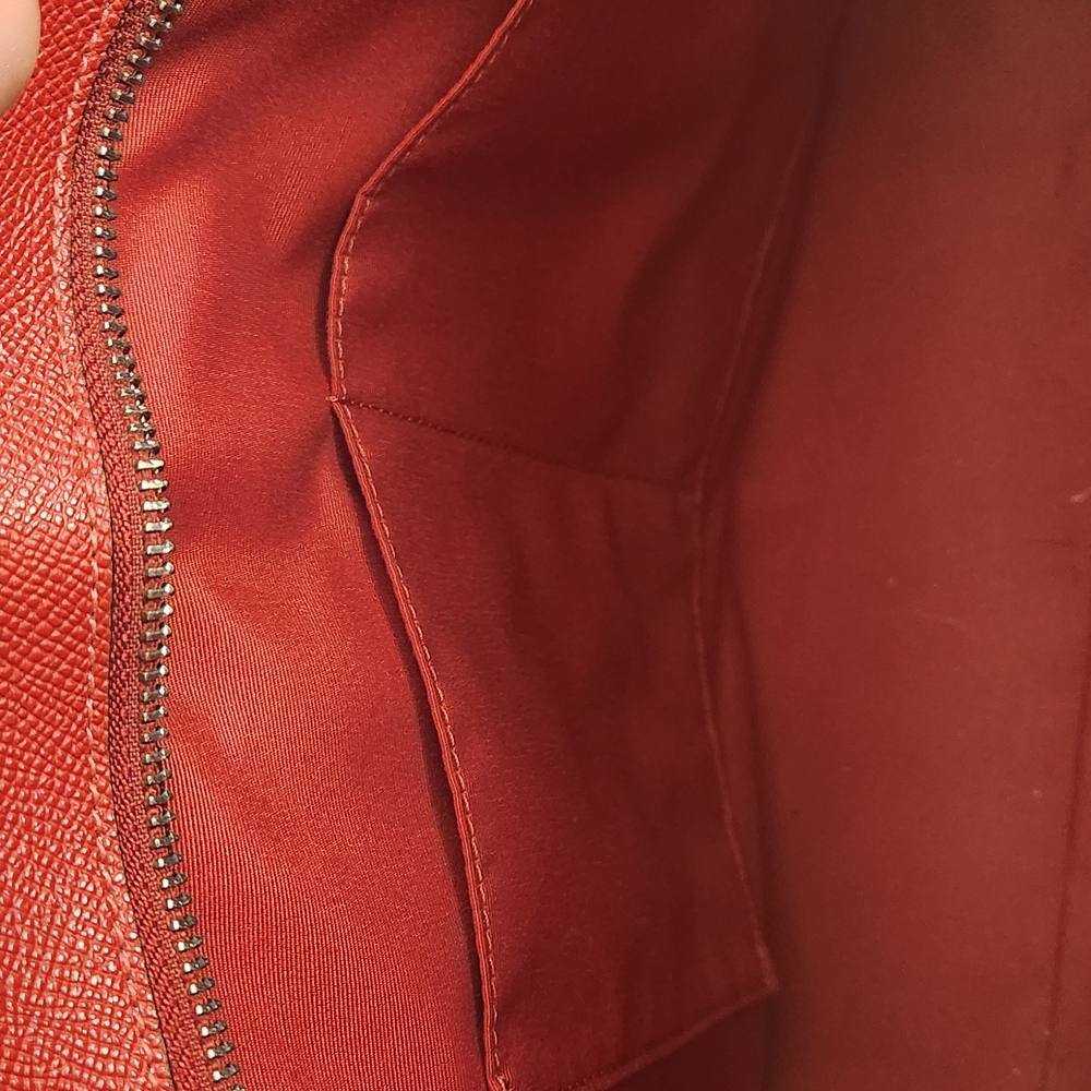 Coach Red Leather City Zip Tote - Picture 15 of 15